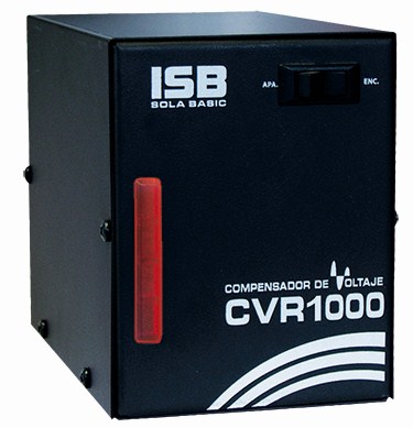 Regulador Industrias Sola Basic – Negro, Hogar, 1000 VA, 500 W