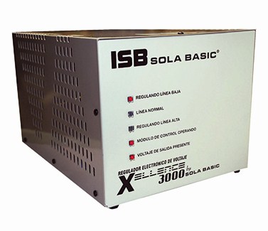 Regulador Industrias Sola Basic XELLENCE – Industrial, 3000 VA, 2940 W