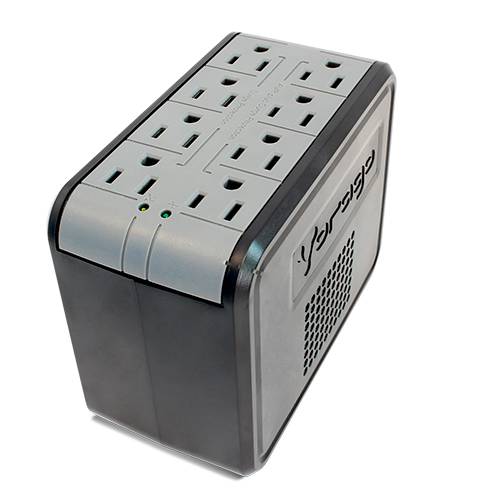 Regulador De Voltaje Vorago AVR-100 – 8 Contactos, 1000VA, 480w.