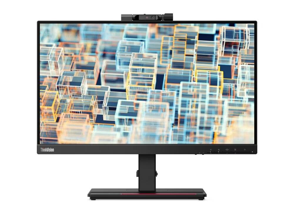 MONITOR LENOVO ThinkVision T22V-20 – 1920×1080, 21 Pulgadas, HDMI-DP-VGA.