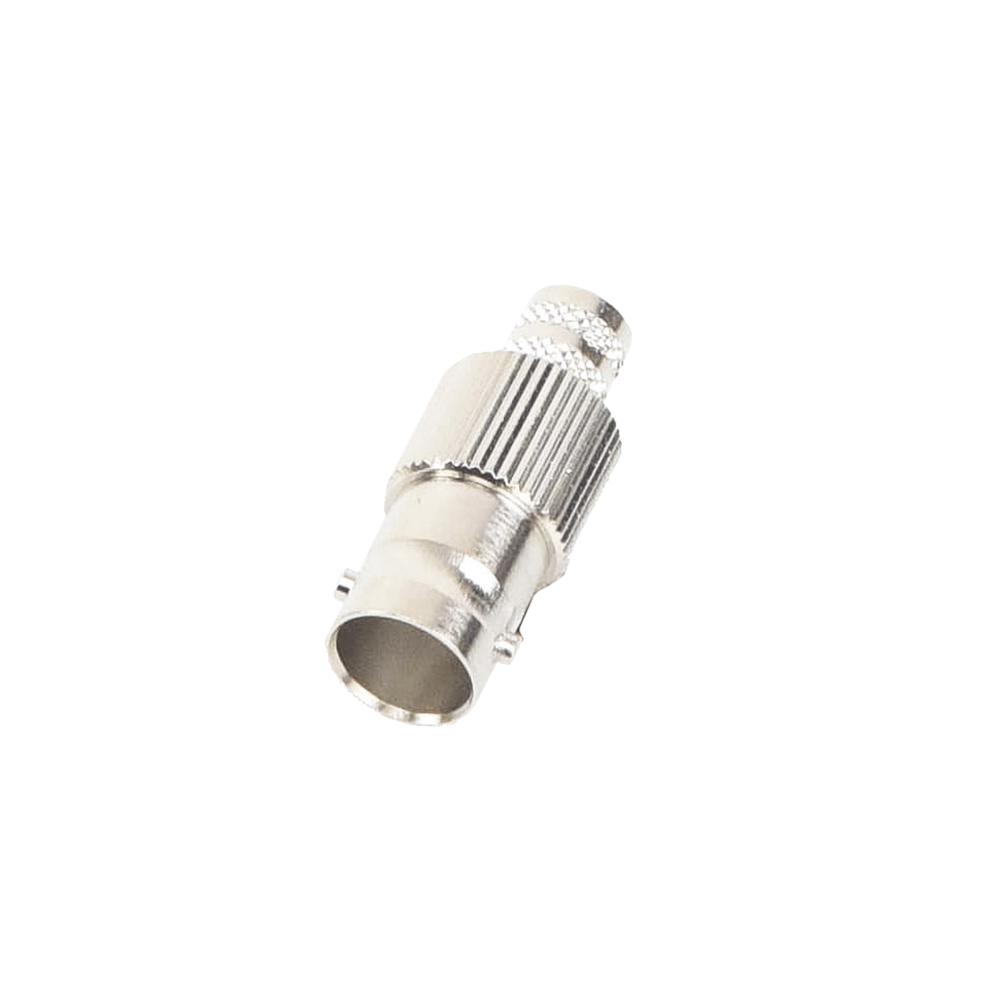 RF INDUSTRIES,LTD RFB-1724-Q Conector BNC Hembra de 75 Ohm, Anillo Plegable para Cable RG-6/U, Níquel/ Oro/ Teflón.