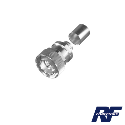 RF INDUSTRIES,LTD RFD-1604-2I Conector DIN 7-16 Macho para LMR-400, 9913, 7810A, 8214, CNT-400, RG8/U-SYS, RFLASH-1113.
