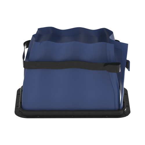 PANDUIT RFG12X8SMY Accesorio de Sellado de Aire Cool Boot®, Para Entradas de Cable por Piso Falso, Con retardante de llama y disipador electrostático, de 304.8 x 203.2 mm