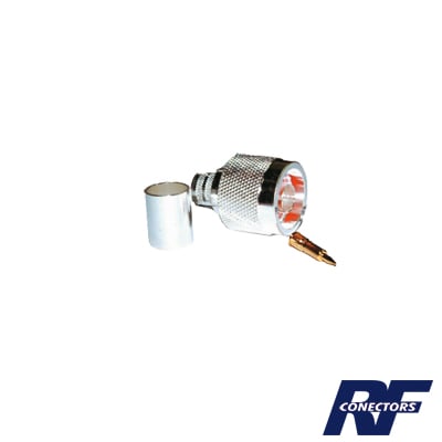 RF INDUSTRIES,LTD RFN-1006-3I Conector N Macho de Anillo plegable para cables LMR-400, 9913, CNT-400, RG8/U-SYS, RFLASH-1113, 8214.