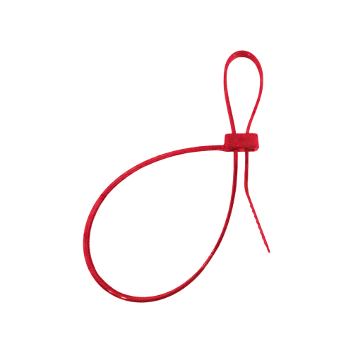 SAFE FIRE DETECTION INC. RG-1113-C Cincho Plastico de doble lazo para sujetar cable de detección lineal de temperatura, paquete con 100 piezas