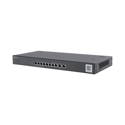 RUIJIE RG-EG310GH-E Router Balanceador con Función SD-WAN, 6 puertos LAN y 3 puertos LAN/WAN gigabit y 1 Puerto WAN gigabit, hasta 350 clientes con desempeño de hasta 1.5 Gbps