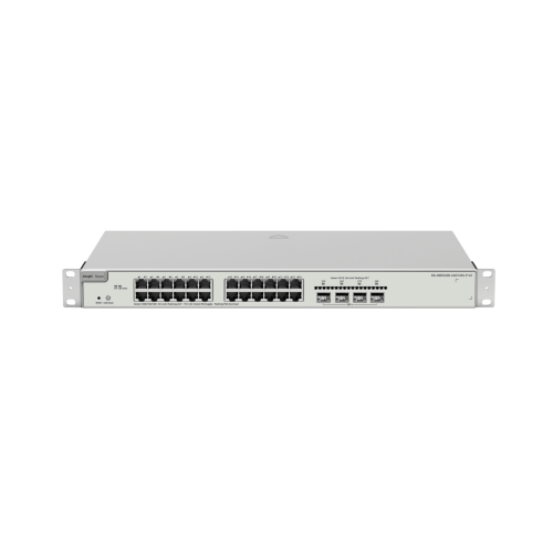RUIJIE RG-NBS5200-24GT4XS-P-V2 Switch Administrable Capa 3 con 24 puertos Gigabit PoE 802.3af/at + 4 SFP+ para fibra 10Gb, gestión gratuita desde la nube, 370w