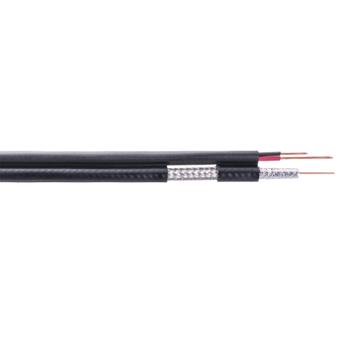 LINKEDPRO BY EPCOM RG59-S-CCS Carrete de 305 metros, Cable coaxial RG59, Tipo CCS SIAMES, Optimizado para HD, Intemperie