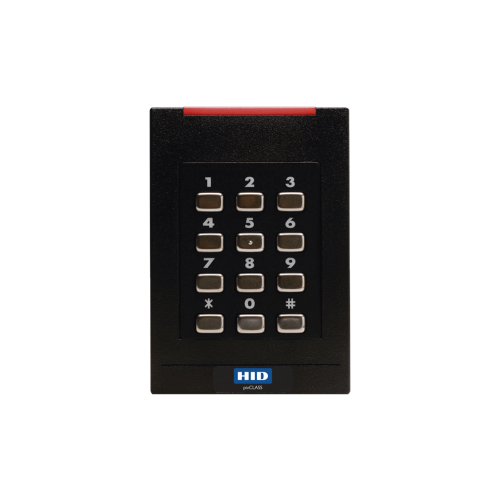 HID RK40F Lector con Teclado 921 PROX HID, EM /iClass SEOS (no clonable) /iClass SE/ iClass SR/ iClass /Mifare Classic, DesFire, Bluetooth/ Garantía de por Vida