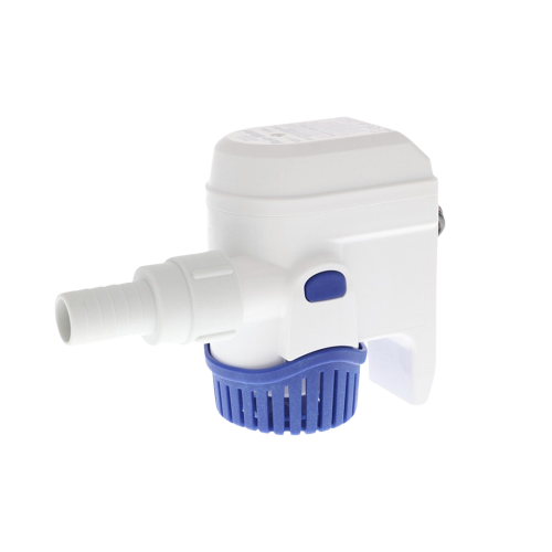 RULE RM-1100B-24 Bomba sumergible de achique automatizada de 1100 galones por hora, para conexión de 24 Volts de corriente directa.