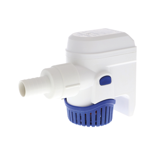 RULE RM-800B-24 Bomba sumergible de achique automatizada de 800 galones por hora, para conexión de 24 Volts de corriente directa.