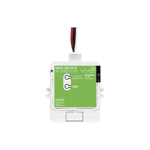 LUTRON ELECTRONICS RMJS16RDVB 16A relay para iluminacion