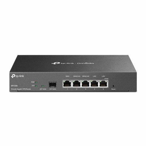 ROUTER TP-LINK GIGABIT ETHERNET FIREWALL ER7206 VPN OMADA, ALÁMBRICO, 1000 MBIT S, 5X RJ-45, ER7206
