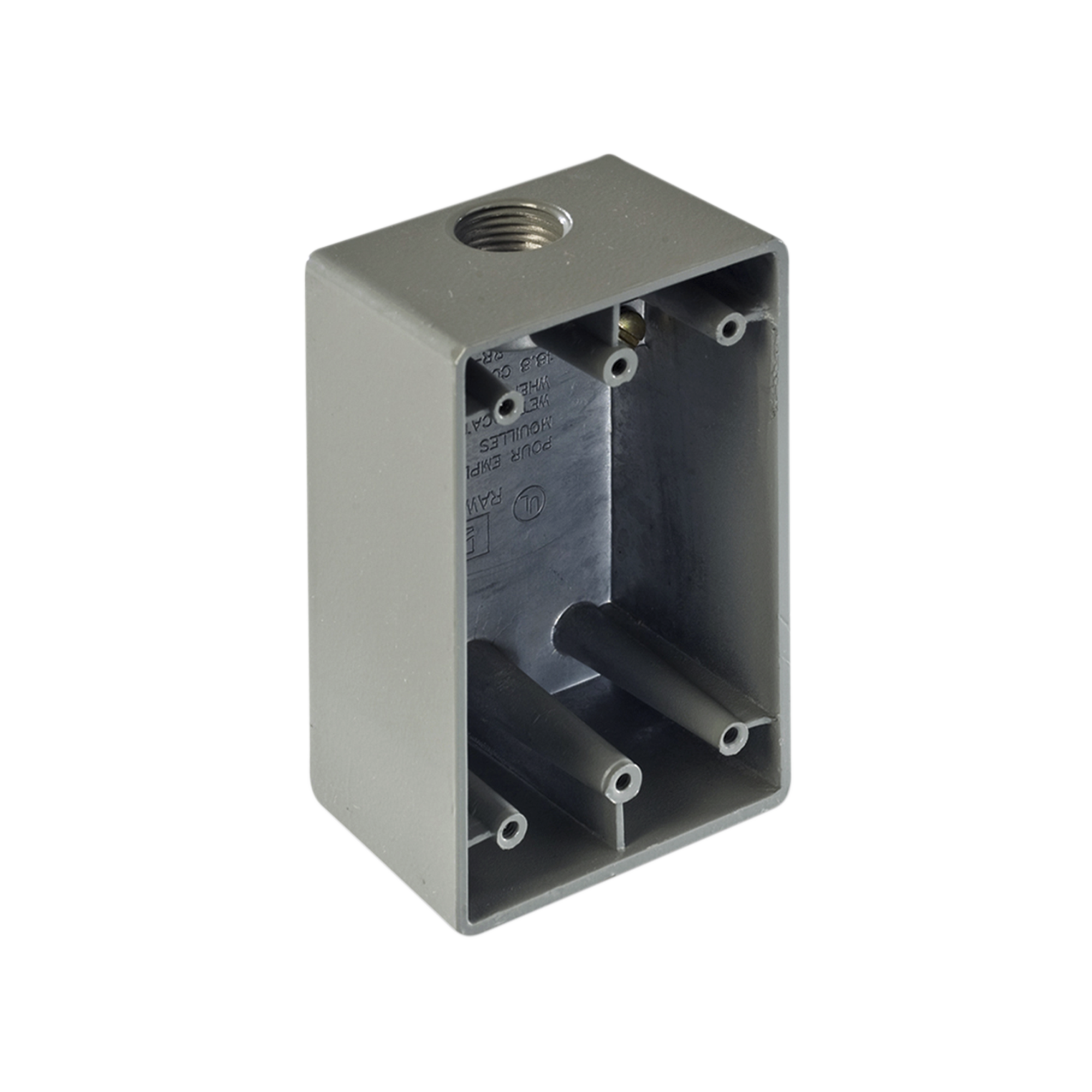 RAWELT RR-0505 Caja Condulet FS de 1/2″ ( 12.7 mm) con una boca a prueba de intemperie.