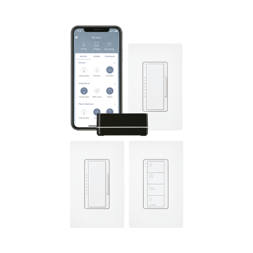 LUTRON ELECTRONICS RRSELKITPROS (RA2 Select) Kit de inicio, para sistemas RA2 Select, ideal para sus proyectos.