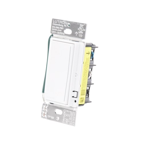 LUTRON RADIORA 3 RRSTPRONSW (RadioRa3) Atenuador táctil SUNNATA Dimmer PRO color blanco mate para linea Radio Ra3, el cable neutro es opcional 250W LED, CFL