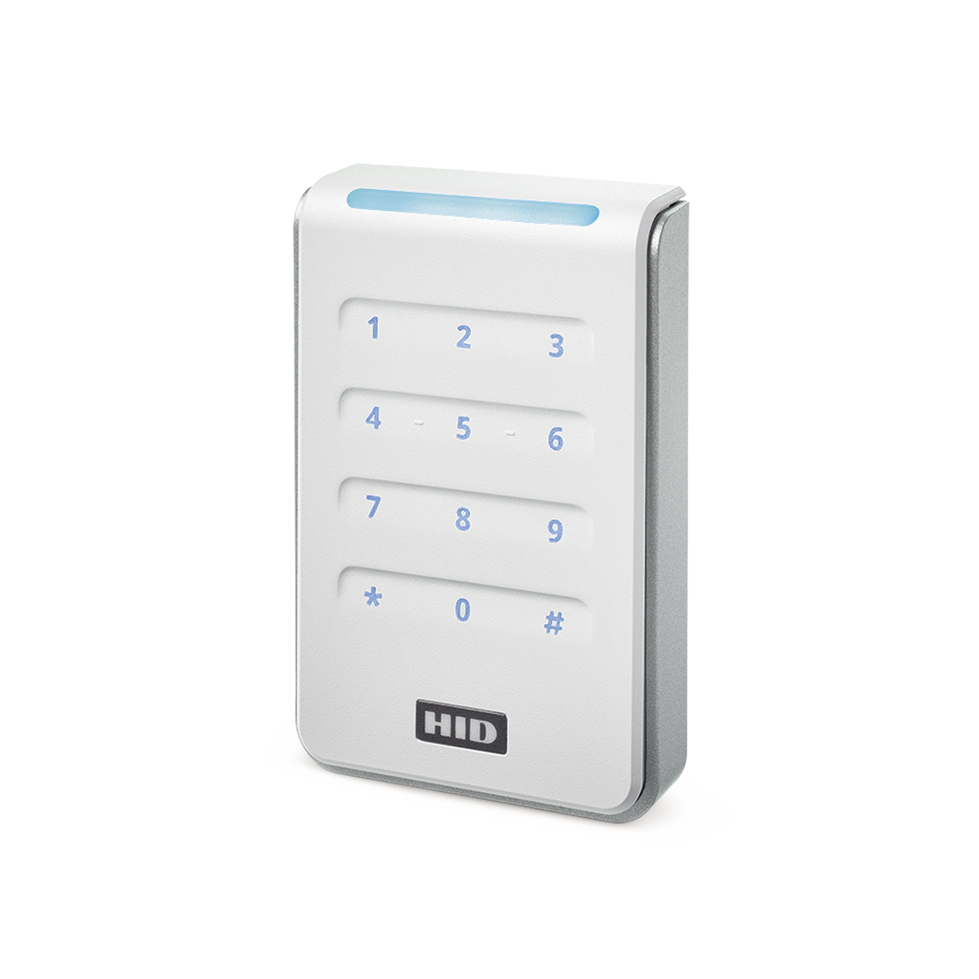 HID RS40KFW Lector R40 con TECLADO SIGNO WHITE Estandar Multitecnologia/ 40KNWS-00-000000/ Garantia de Por Vida/ Pigtail/Wiegand & OSDP