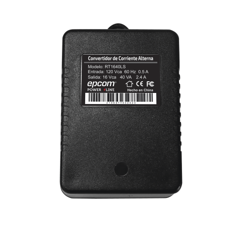 EPCOM POWERLINE RT1640LS Transformador 16 Vca 40 VA
