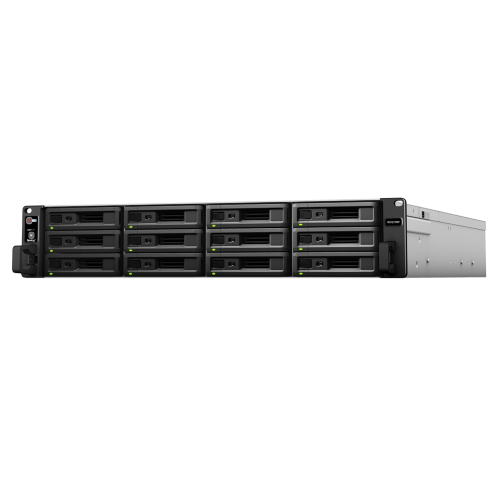 SYNOLOGY RX-1217RP Unidad de Expansión Synology RX1217/RX1217RP | 12 Bahías de Disco | Compatible con RackStation 2U | Expansión de Volumen en Línea | Fuentes de Alimentación Redundantes (RX1217RP) | Administración DSM.