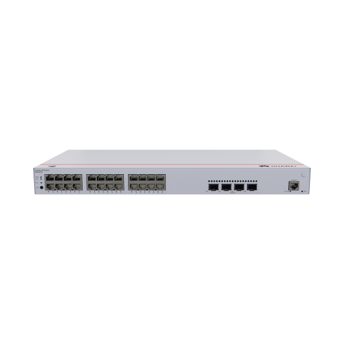 HUAWEI S220-24P4X Switch de Acceso eKit Administrable, Capa 2, 24 Puertos PoE+ Gigabit + 4 Puertos SFP+/SFP + Puerto de Consola, Poe Perpetuo, Presupuesto PoE 400 W, Sin Licenciamiento