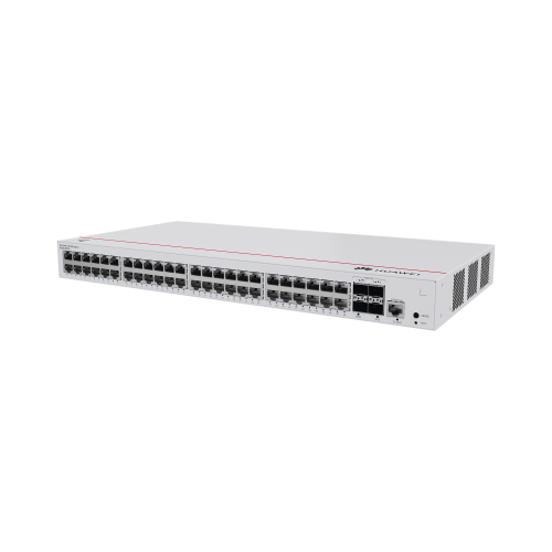 HUAWEI S220-48T4S Switch de Acceso Gigabit Administrable Capa 2, 48 puertos 10/100/1000 Mbps, 4 Puertos 1GE SFP Uplink, ERPS, IMGP Snooping, DHCP Snooping, Administración Nube Gratis