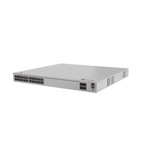 HUAWEI S310-24PN4X Switch de Distribución/Core Gigabit Administrable PoE Capa 3, 24 puertos 1000/2.5Gbps (PoE), 4 Puertos 10GE SFP+ Uplink, ERPS, Rutas Estáticas, iStack, PoE Perpetuo, 400W, Administración Nube Gratis