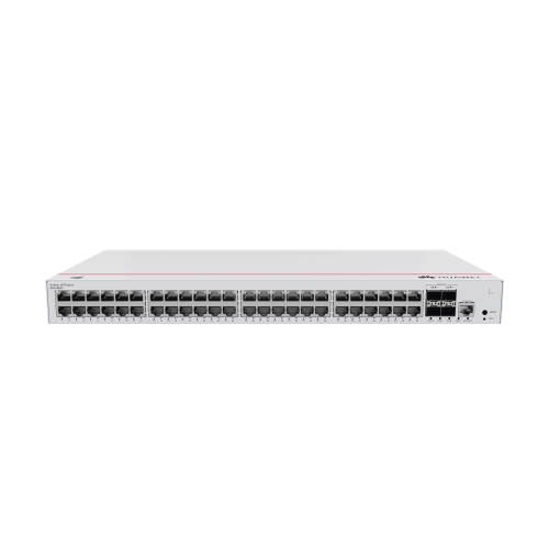 HUAWEI S310-48P4X Switch de Distribución/Core Gigabit Administrable PoE Capa 3, 48 puertos 10/100/1000 Mbps (PoE), 4 Puertos 10GE SFP+ Uplink, ERPS, Rutas Estáticas, iStack, PoE Perpetuo, 380W, Administración Nube Gratis