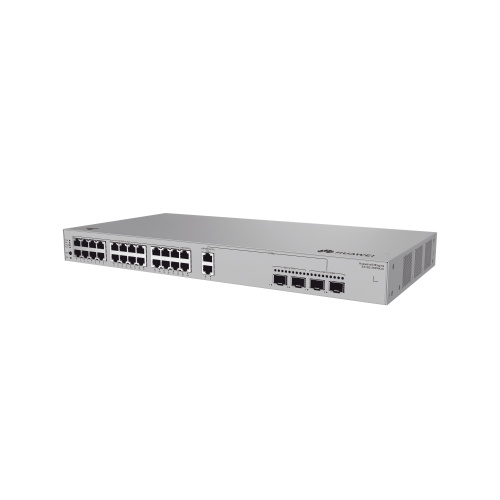 HUAWEI S310S-26PN4JX Switch Gigabit Administrable PoE Capa 3, 24 Puertos 10/100/1000 Mbps (22 PoE), 2 Puertos 2.5GE (PoE) combo 2 Puertos SFP 2.5GE /2 Puertos SFP+ 10GE, 400W, PoE Perpetuo, iStack, Administración Nube Gratis