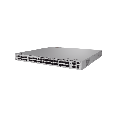 HUAWEI S620-24T16X8Y2CZ Switch Empresarial Core Híbrido Administrable Capa 3, 24 puertos 10/100/1000 mbps, 16 Puertos SFP+ 10GE, 8 Puertos 25GE SFP28, 2 Puertos 40/100GE QSFP28, iStack, Ruteo Dinamico (RIP, OSPF, IS-IS y BGP), Fuente redundante, N