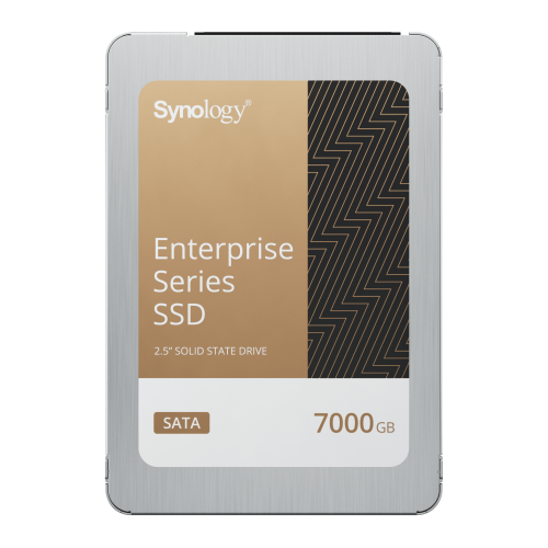 SYNOLOGY SAT5210-7000G SSD SATA de 2,5″ Serie Enterprise | 7000 GB | Alto Rendimiento Estable | Resistencia Empresarial | Protección de Datos Integral | Análisis de Vida Útil | Compatibilidad con Synology DSM | Garantía de 3 Años.