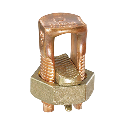PANDUIT SBC3-C Conector Mecánico de Puesta a Tierra, de Cobre, Para Cables de Calibre 8 a 4 AWG