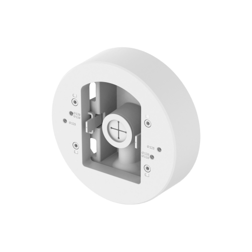 Hanwha Techwin Wisenet SBD-140PMW Adaptador de poste compatible con camaras tipo domo Hanwha, verificar compatibilidad