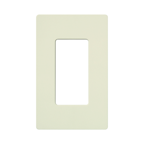 LUTRON ELECTRONICS SC-1-BI Tapa 1 espacio, de pared, color tipo galleta Satin