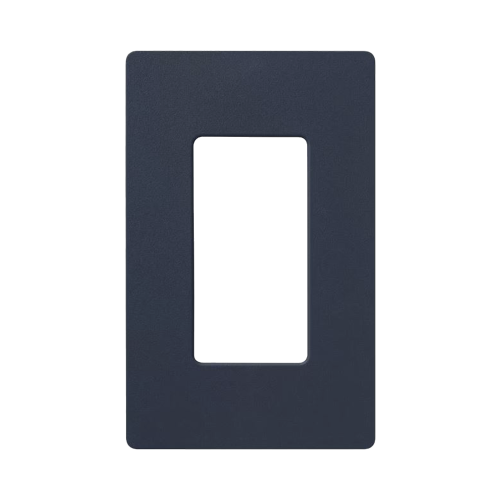 LUTRON ELECTRONICS SC1DE Placa de pared 1 espacio, para atenuador (dimmer), apagador ó control remoto inalámbrico LUTRON.
