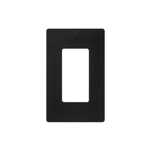 LUTRON ELECTRONICS SC1MN Placa de pared 1 espacio, para atenuador (dimmer), apagador ó control remoto inalámbrico LUTRON.