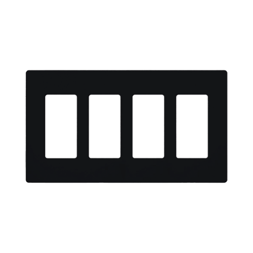 LUTRON ELECTRONICS SC4MN PLACA DE PARED 4 ESPACIOS