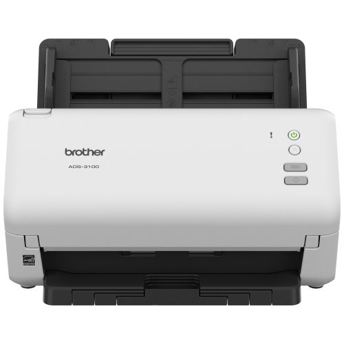 Escáner De Escritorio Brother Valor ADS3100 – Dúplex, 40 Ppm/80 Ipm, USB 3.0, ADF Hasta 60 Hojas, Escanea Hasta 6, 000 Hojas Diarias