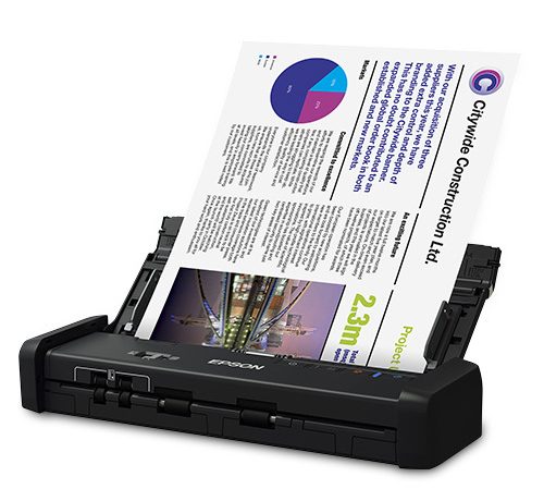 Escáner Dúplex Portátil DS-320 EPSON B11B243201 – 25 Ppm