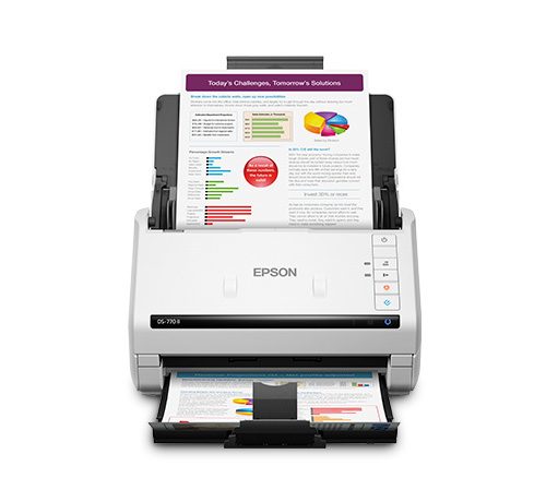 Escáner EPSON DS-770 II – Alimentación Vertical, Escáner Dúplex, 7000 Páginas