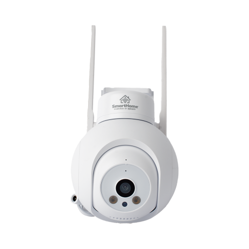 SMARTHOME BY EPCOM SCAM2PT4G Cámara IP PT 2 MP | CSIM 4G | Visión Nocturna a Color | Audio Bidireccional | Autoseguimiento Inteligente | Grabación Continua | Uso en Interior | Exterior con Protección IP65