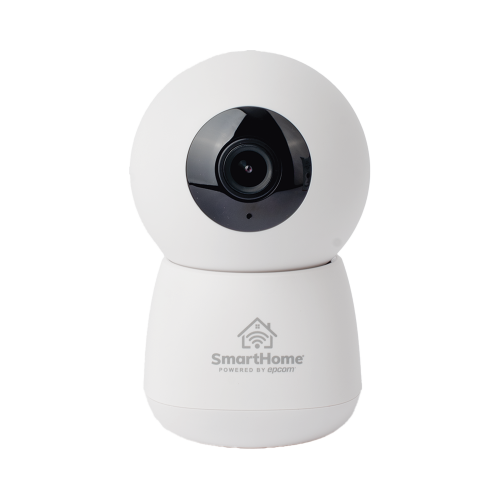 SMARTHOME BY EPCOM SCAM4PT Mini Cámara IP PT 4 Megapíxel | Wi-Fi | Seguimiento Inteligente | Detección de mascotas | Audio Bidireccional | Notificación Push | Ranura para Memoria | Uso en Interior | Ángulo de vision: 102°