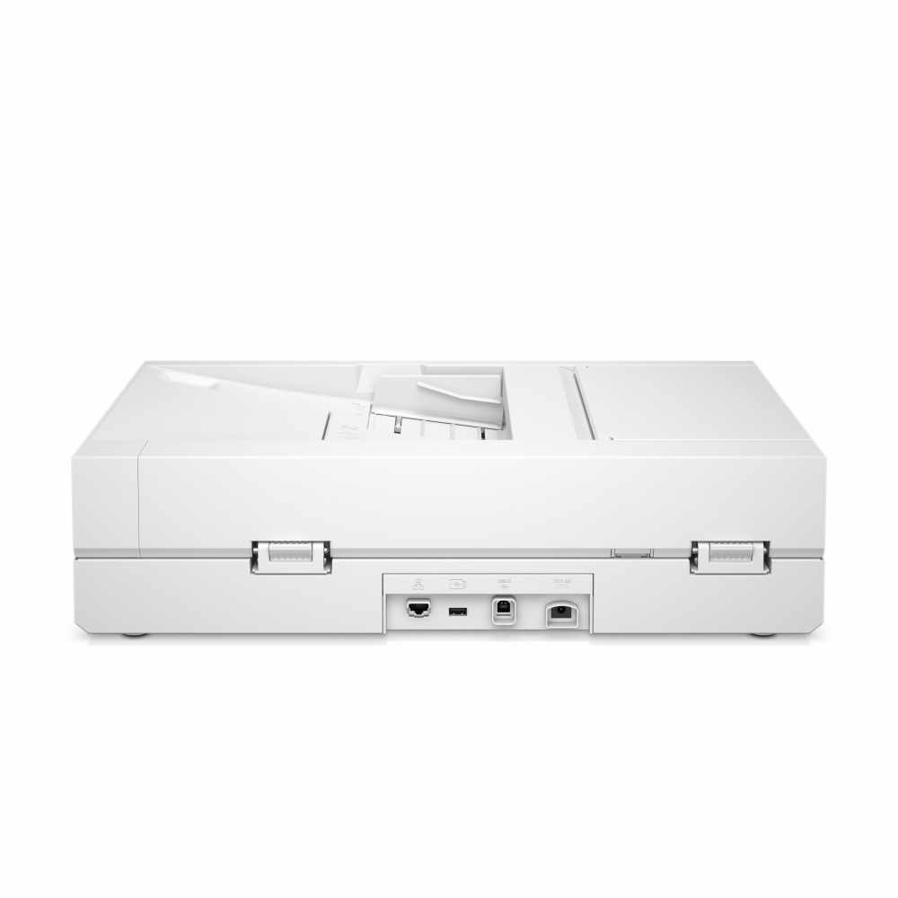 SCANNER HP SCANJET PRO N4600 FNW1, 1200 X 1200DPI, ESCÁNER COLOR, ESCANEADO DÚPLEX, USB 3.2, BLANCO, 20G07A