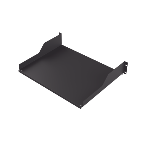 LINKEDPRO BY EPCOM SCH-342U CHAROLA PARA SOPORTAR EQUIPOS EN RACK DE 19 IN, PROFUNDIDAD DE 34 CM, COLOR NEGRO, 2U