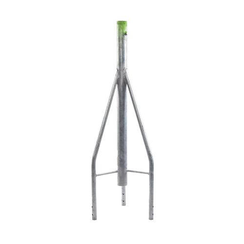 SYSCOM TOWERS SCZ-30-P Tramo de Remate (Copete) para Tramo STZ-30 Galvanizado Electrolítico con Opresores para Pararrayo.