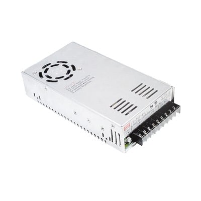 MEANWELL SD350B12 Convertidor Industrial de CD a CD, 19 a 36 Vcc de entrada, 12 Vcc 27.5 A de salida
