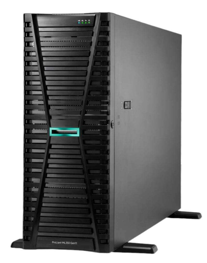 Servidor HPE ProLiant ML350 Gen11 4410Y 2 GHz 12c 1P 64 GB-R 8 SFF MR408i-O SSD 2x960GB Y Fuente Redundante 2x800W LA –