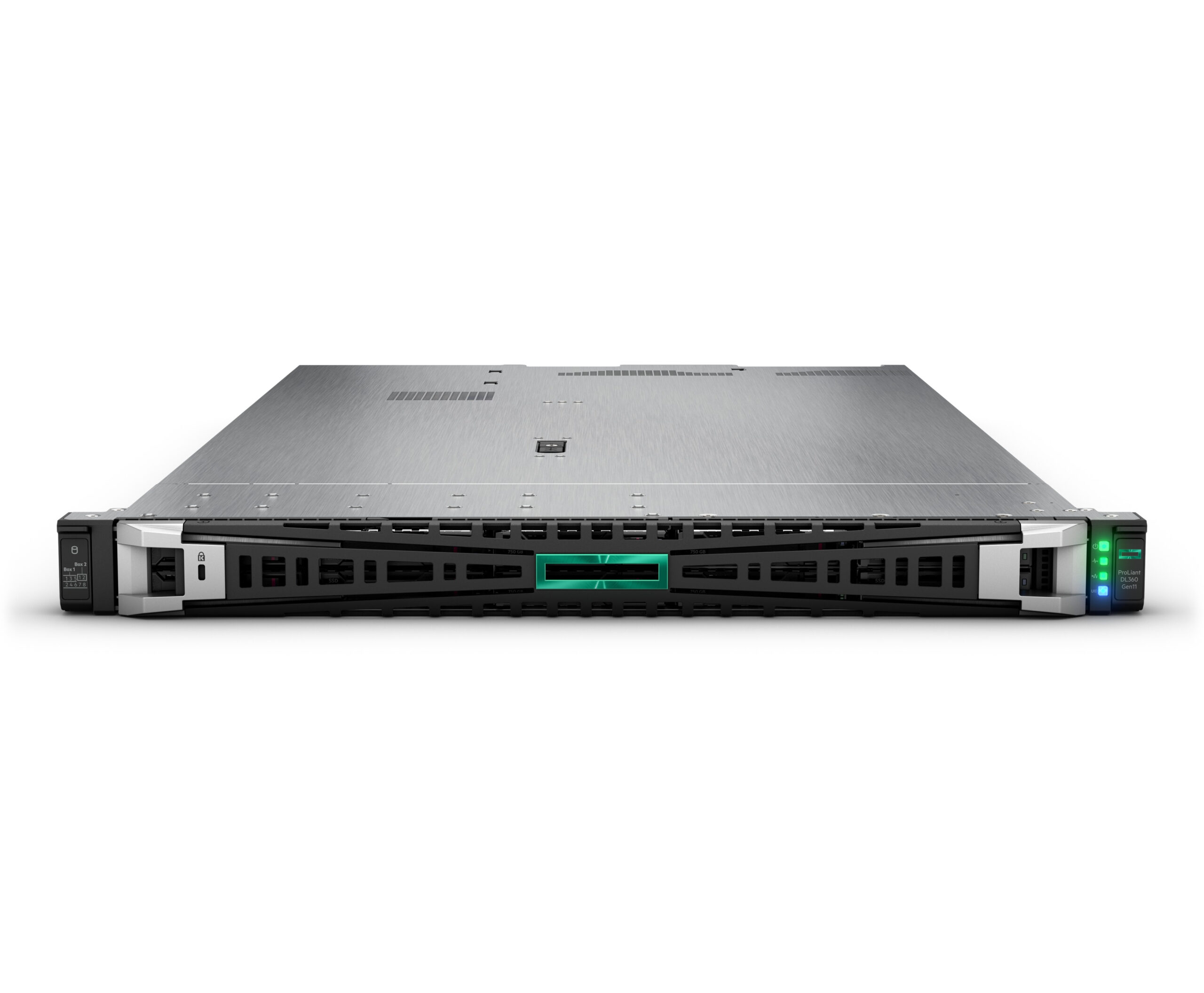 HPE ProLiant DL360 Gen11 4510 2.4GHz 12c 1P 2x32GB-RAM 8SFF Con Dos Discos 960GB SSD –