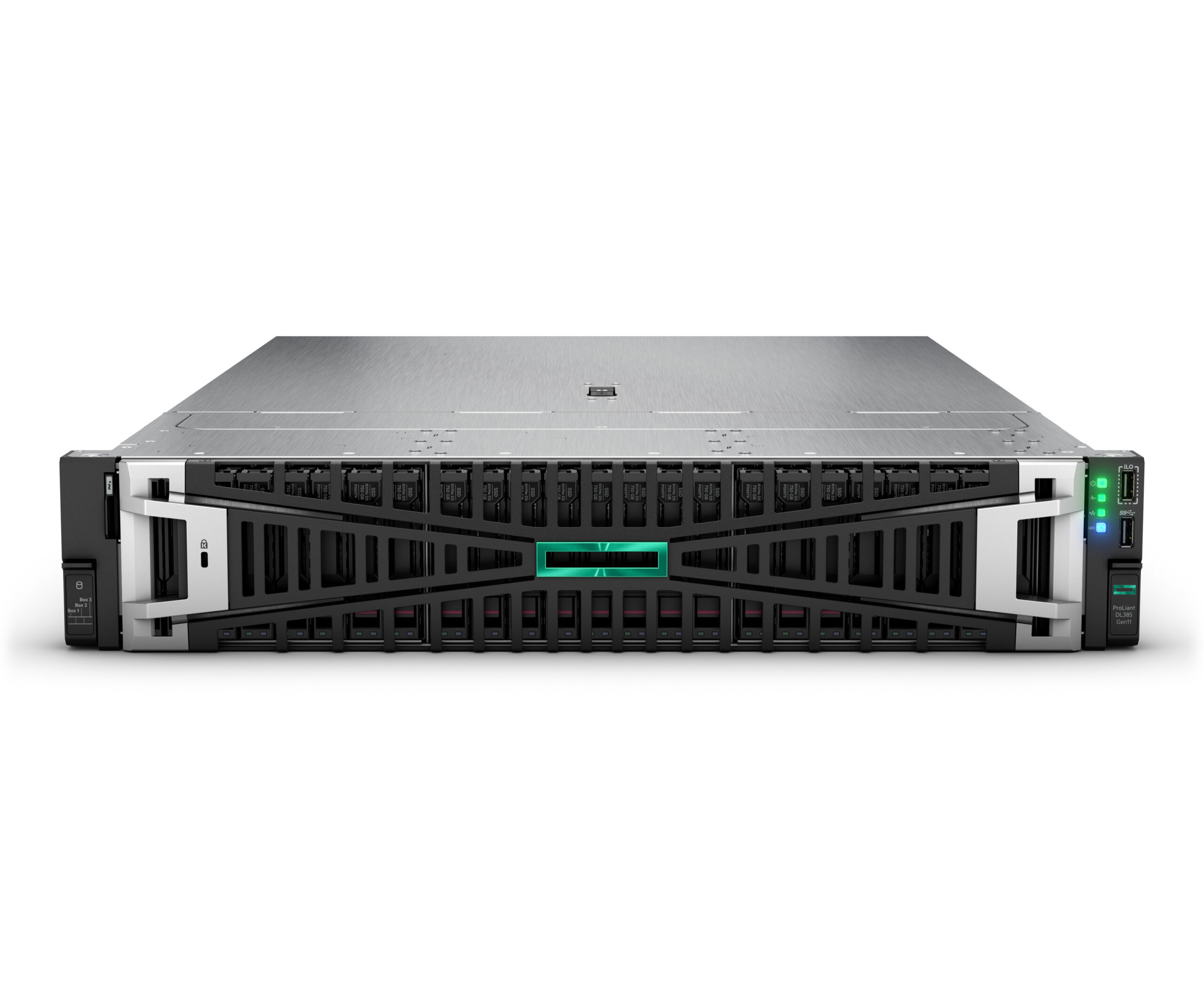 HPE ProLiant DL385 Gen11 9115 3.2GHz 16c 1P 2x32GB-R 8SFF MR408i-O Con Dos Discos 960GB SSD –
