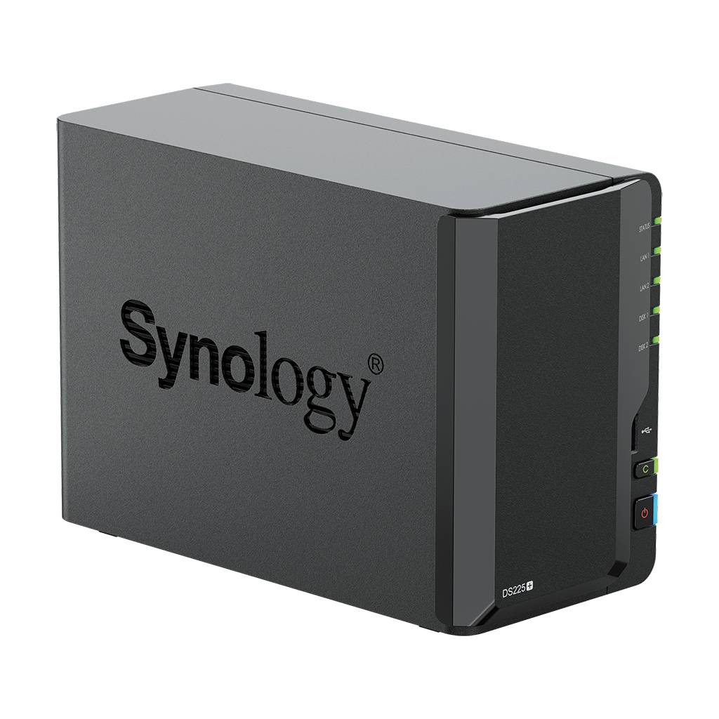Servidor NAS Marca Synology Modelo DS225+ 2 Bahias –