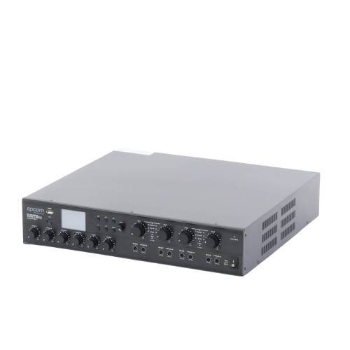 EPCOM PROAUDIO SF-4240UC Amplificador Mezclador Matricial | 4 zonas | 240w por canal | 6 entradas | Receptor de medios